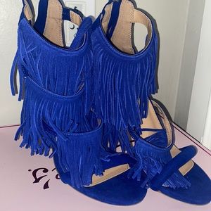 Candies blue heels
